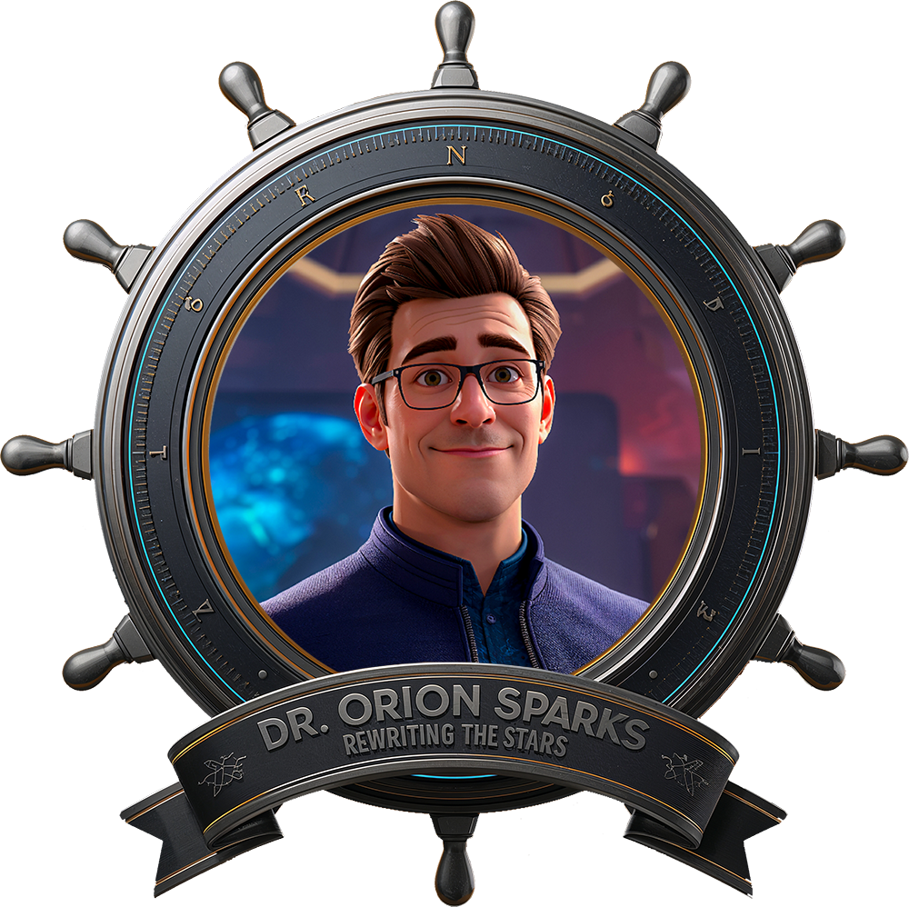 Dr. Orion Sparks — Rewriting the Stars